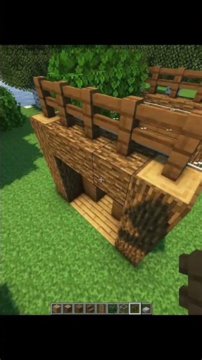 Minecraft Starter House#shorts #minecraft