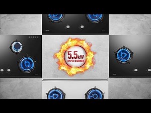 Rinnai Malaysia 5.5kW Hyper Burner Built-in Gas Hob