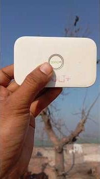 Zong 4G Bolt Portable WiFi Device | Fast & Reliable Internet