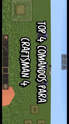 TOP 4 CAMONDOS PARA CRAFTSMAN 4 #minecraft#comandos