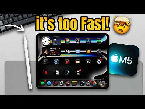 iPad Pro M5 Review: The Fastest Tablet Ever Made?! 🤯📱⚡️