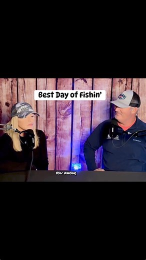 Talking about their best fishing trip together.. 🔥tell us about your best fishing trip in the comments below #Bestfishingday | Michael-Teri Littlejohn