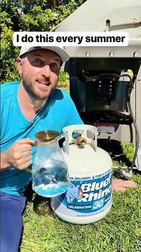 How to Check Propane Without a Gauge – Genius! #4thofJuly #propane #science