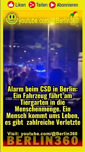 #CSD #berlin #Tiergarten #Großeinsatz #Massenanfall #polizei #Rettungskräfte #PolizeiEinsatz #pride