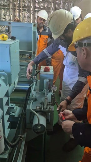 Manual operation method of emergency generator #sealife #oil #drill #vlcc