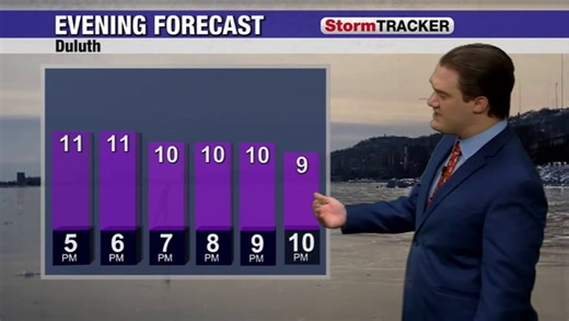 Clouds moving in tonight, and tracking a mild stretch of weather before Christmas