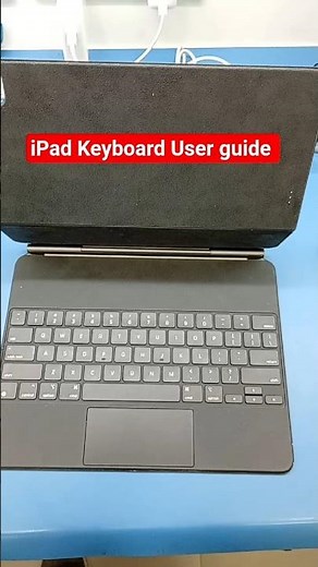 How to Connect Keyboard for iPad 13 inch | #keyboard
