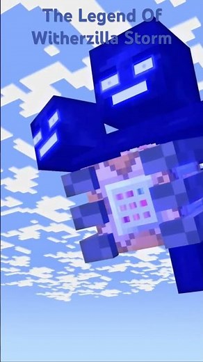 The Legend Of Witherzilla Storm #minecraft #animation #witherstorm #witherzillastorm