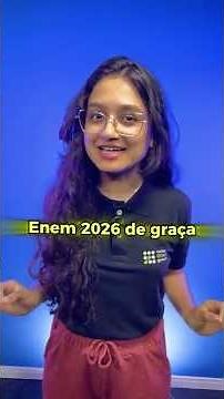 Free ENEM 2026 exam? YES! 🤩💸