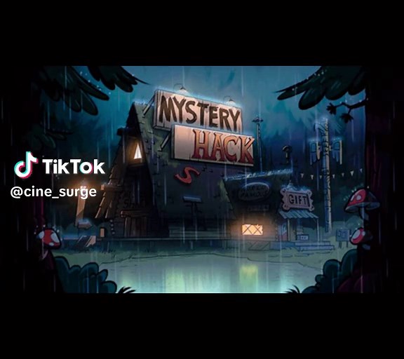Gravity Falls looks like a quiet town by day… but at night, the mysteries come alive. #gravityfalls #nostalgia #latenight #cartoon #spookyseason