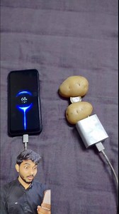 2.5M views · 15K reactions | Charge with potato #science #experiment | Rkexperiment18 | Facebook