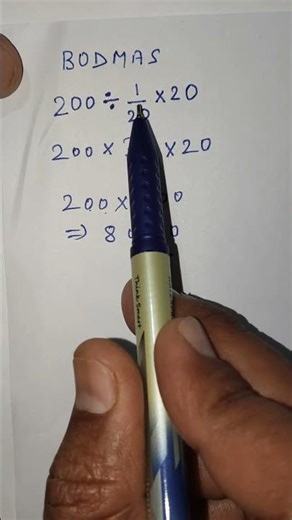 90% People Get This BODMAS Question Wrong ❌ #maths #braintestsolution