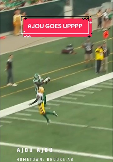 Ajou Ajou's Incredible Football Play | CFL Highlights