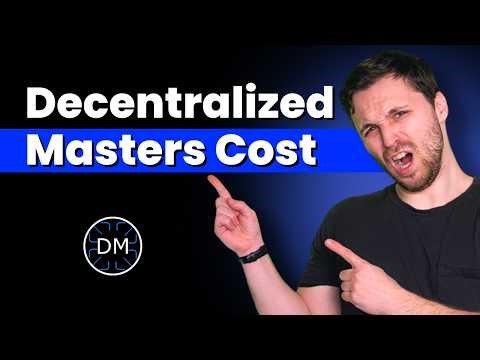 💵 Decentralized Masters Cost: 💰How Much & Is It Worth It??