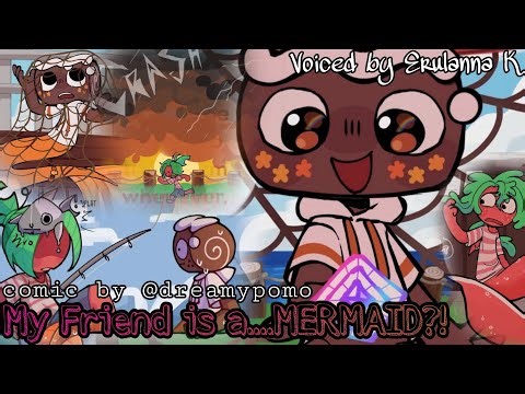 My friend is a... MERMAID?! || Dandy's World Comic Dub || #dandysworld #Fruitcake #roblox