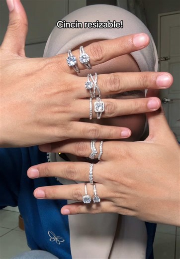 Cincin ni resizable! Jari montok pun boleh pakai #cincin #cincinraya