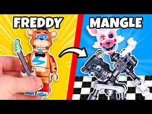 Unboxing FIVE NIGHTS AT FREDDY'S Characters in LEGO...