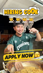 Hiring COOK 👨‍🍳 Send your resume 👇 Boksoo955@gmail.com | B O K Soo
