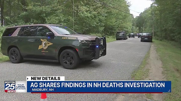 AG reveals mother shot, killed husband and two children in Madbury murder-suicide