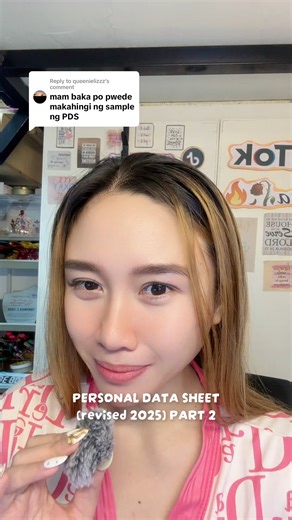PART 2— PERSONAL DATA SHEET (revised 2025) || download po kayo ng revised 2025. hindi po updated ang pds sa gdrive. tysm #cruzitta🥀🔥 #letlecturerintiktok #depedranking2026 #cruzittateachernica | Verone Cruz