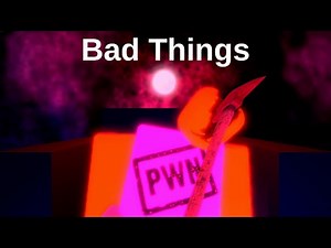 Roblox Bad Things - Full Walkthrough (Scene 1-16 + Ending)