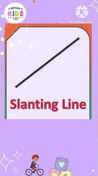 Standing line, Sleeping line,Slanting line,curve||Basic lines for writing Letter ✍️🫠