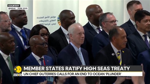 2K views · 20 reactions | UN Ocean Conference underway in France The international treaty on the High Seas focuses on the conservation and sustainable use of maritime areas beyond national jurisdiction The treaty will come into force once 60 countries ratify it Shivan Chanana reports | WION | Facebook