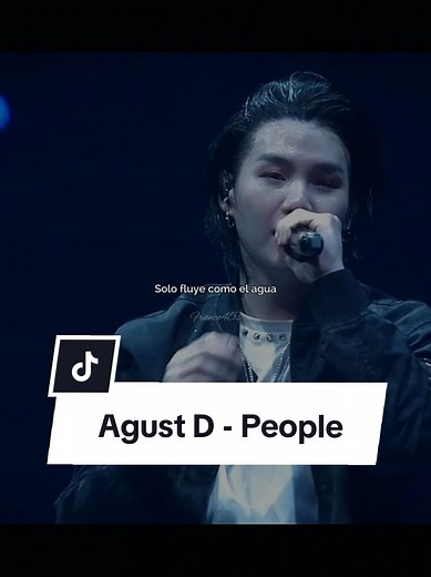 Agust D - People | SUGA Performing | Yoongi Concert