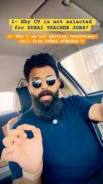 UAE teacher job for Indians / How to get teacher job in Dubai