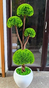 53K views · 5.1K reactions | Check profile  Beautiful topiary ball tree height approx 4 ft With pot price 7499 free shipping #reelsinstagram #homedecor #fgcstore #onlineshopping #artificalplants | FGC STORE | Facebook