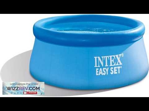 INTEX 28120EH Easy Set Inflatable Swimming Pool: 10ft x 30in Puncture Resistant