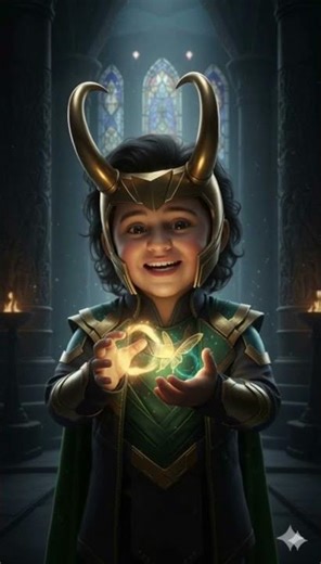 Little Loki singing Radio Active