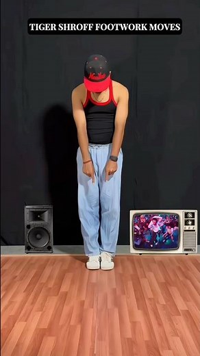 Tiger Shroff Footwork Tutorial For Beginners #ytshorts #shorts #tigershroff #chikirichikiri