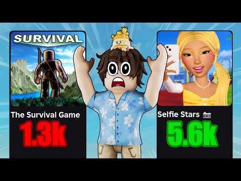 ⭐ This Game is KILLING the SURVIVAL GAME on Roblox | Selfie Stars