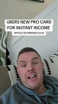 Instant Earnings with Uber Pro Card! Sign up before its too late...