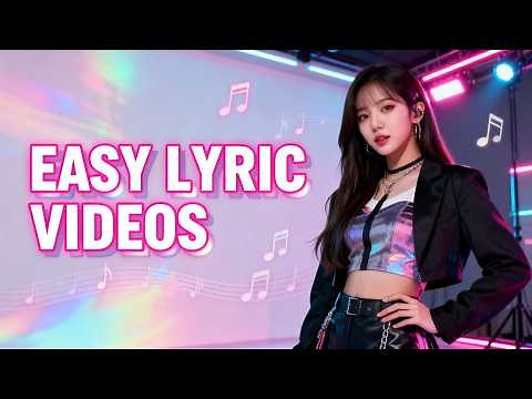 Create Stunning Animated Lyric Videos With Ease!
