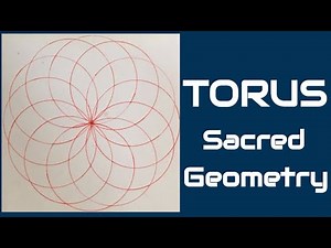 How to Draw Torus Tutorial Sacred Geometry