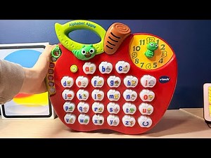 VTech Alphabet Apple (2013) - Clock