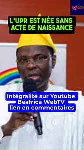 L’UPR de Joseph Djogbenou est née sans acte de naissance au Bénin de Patrice Talon #Cotonou #Bénin #PatriceTalon #kemisebaofficiel | Be Africa