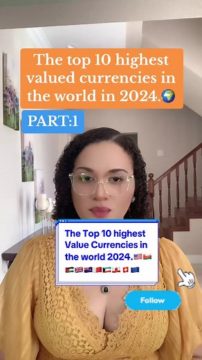 Let’s take a look at the top 10 highest value currencies in the world 🌍🇰🇾🇧🇭🇬🇧🇪🇺🇯🇴🇨🇭🇴🇲🇰🇼🇬🇮🇺🇸 #Euro #SwissFranc #caymandollar #GibraltarPound #BritishPound #JordanianDinar #OmaniRial #BahrainiDinar #KuwaitiDinar #UnitedStatesDollar.