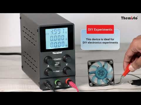 Themisto TH-SPS305D DC Power Supply – High Precision 30V 5A Adjustable Regulated Bench Power Supply