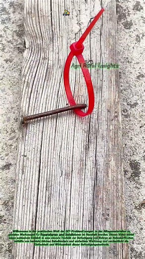 Cleverer Kabelbinder-Trick: Einfache Lösungen für die sichere Befestigung von Rohren