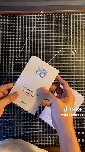 how i make pocket notebooks at home (asmr, no talking) #pocketnotebook #crafts #edc #creatorsearchinsight #fyp