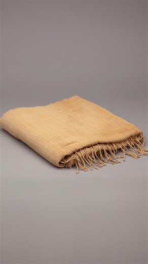 Over 3,400 years old, this linen sheet is attributed to the early 18th Dynasty of the New Kingdom of Ancient Egypt, during the reign of Thutmose II to the early joint reign. It is made of linen with a coarse spin and medium weave. It measures 5.22 × 1.4 m (17 × 4.6 ft). This artifact is now housed at The Metropolitan Museum of Art in New York City, New York, United States. It was excavated by the Museum’s Egyptian Expedition in 1935–1936 at Sheikh Abd el-Qurna, Thebes, in the Tomb of Hatnefer an