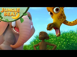 What do you have on your face Munki??? | Jungle Beat: Munki & Trunk | Kids Cartoon 2026