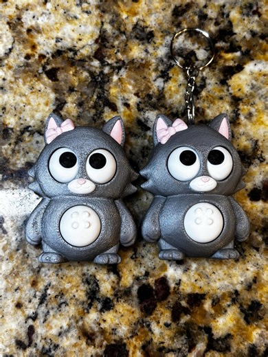 Adorable Wiggly Kitty - Interactive 3D Printed Fidget - Etsy