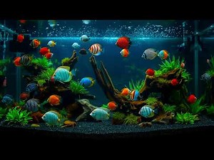 Screensaver 4K 🐠 | Relaxing Aquarium Ambience & Fish Tank Screensaver for TV