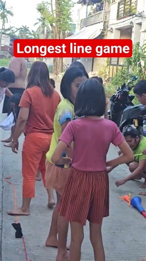 longest line game..#longestline #games