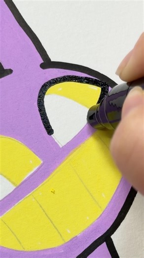 Drawing Jax with Posca Markers! #posca #jax #theamazingdigitalcircus