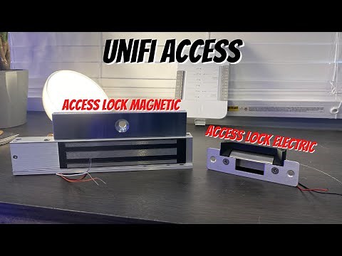 Unifi access electric strike and maglock